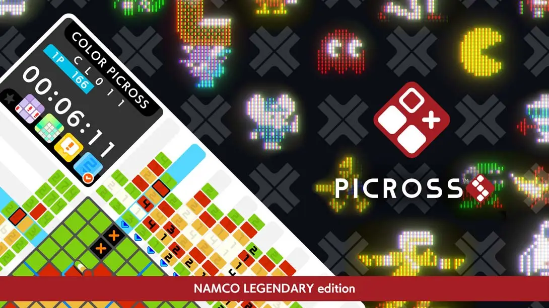 【美版】绘图方块 S 南梦宫传奇版 .PICROSS S NAMCO LEGENDARY edition-游糖YoTeb