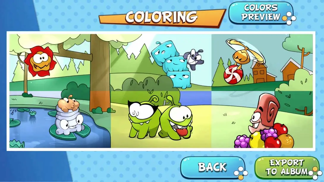 图片[2]-【美版】Om Nom：着色、卡通和拼图 Om Nom: Coloring, Toons & Puzzle-游糖YoTeb