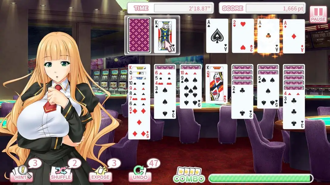 图片[2]-【美版】美少女接龙扑克PLUS .Pretty Girls Klondike Solitaire PLUS-游糖YoTeb