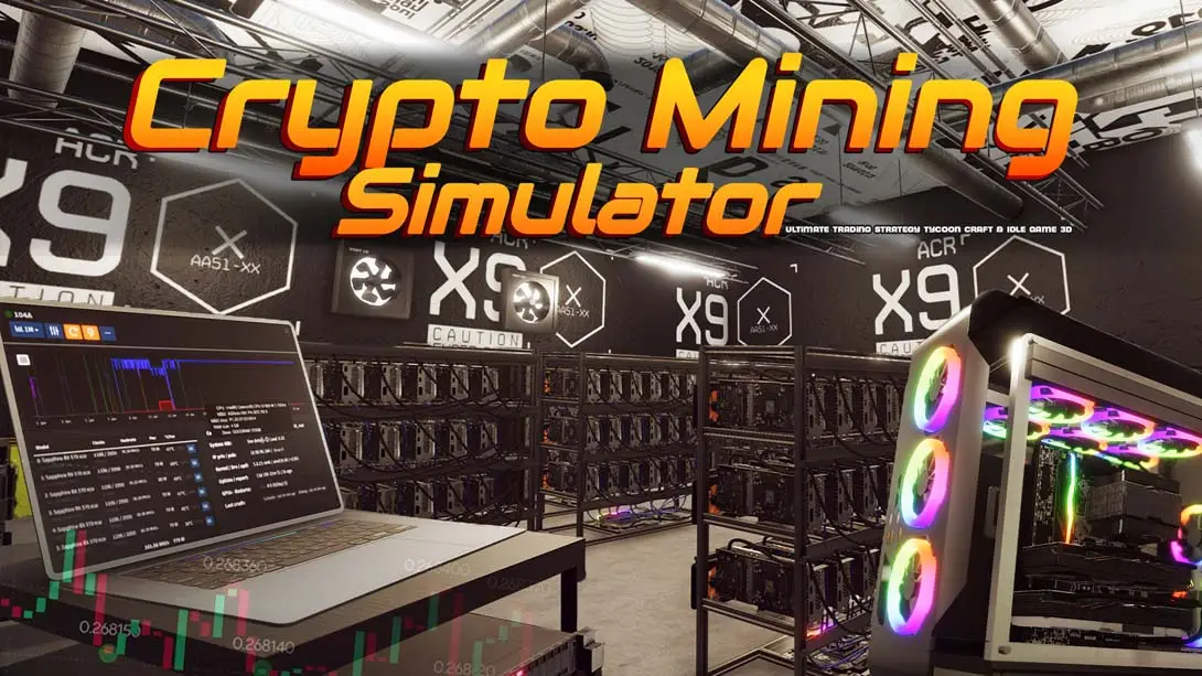 【美版】Crypto Mining Simulator – Trading Strategy Tycoon Craft & Iddle-游糖YoTeb