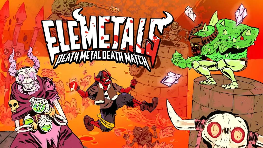 【美版】精灵:死亡金属死亡火柴 EleMetals: Death Metal Death Match!-游糖YoTeb