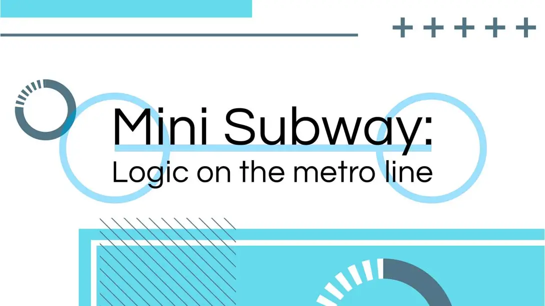 【美版】迷你地铁:地铁上的逻辑 Mini Subway: Logic on the metro line-游糖YoTeb