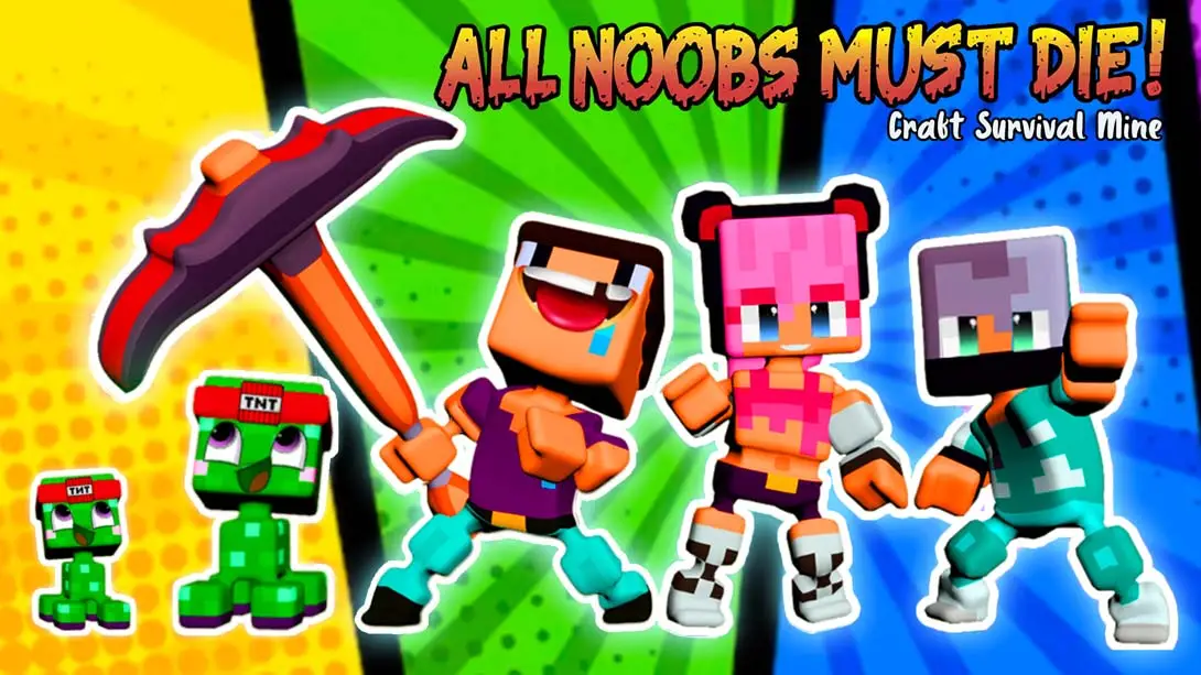 【美版】ALL NOOBS MUST DIE – CRAFT, SURVIVAL, MINE-游糖YoTeb