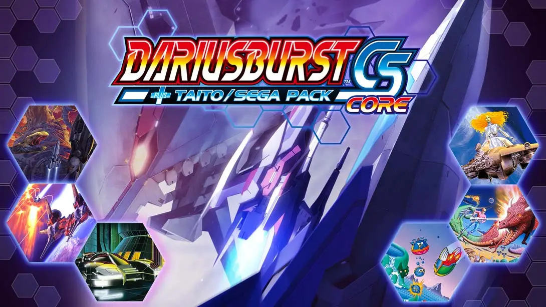 【美版】DARIUSBURST CS CORE + TAITO/SEGA Pack-游糖YoTeb