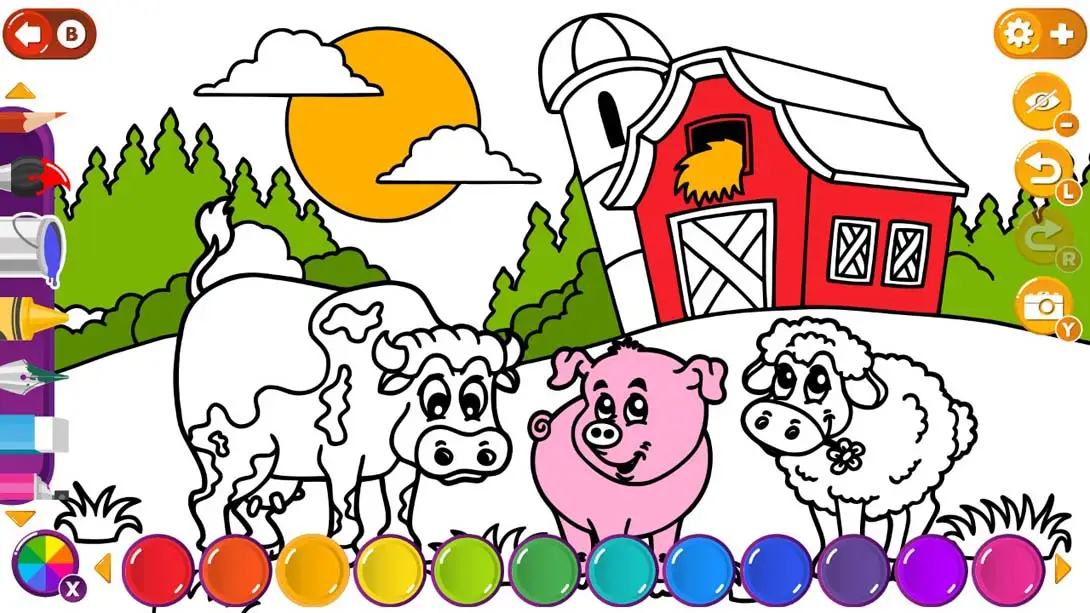 图片[5]-【美版】儿童艺术涂色书 Kid’s Art Coloring Book-游糖YoTeb