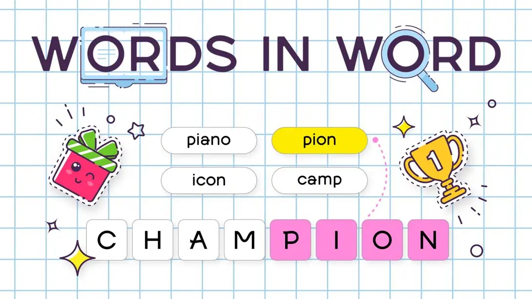 【美版】Words in Word-游糖YoTeb