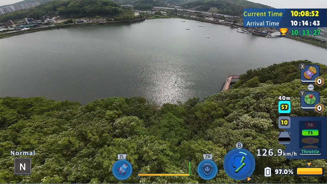 图片[1]-【美版】韩国无人机飞行游览白云湖 .Korean Drone Flying Tour Baegun Lake-游糖YoTeb