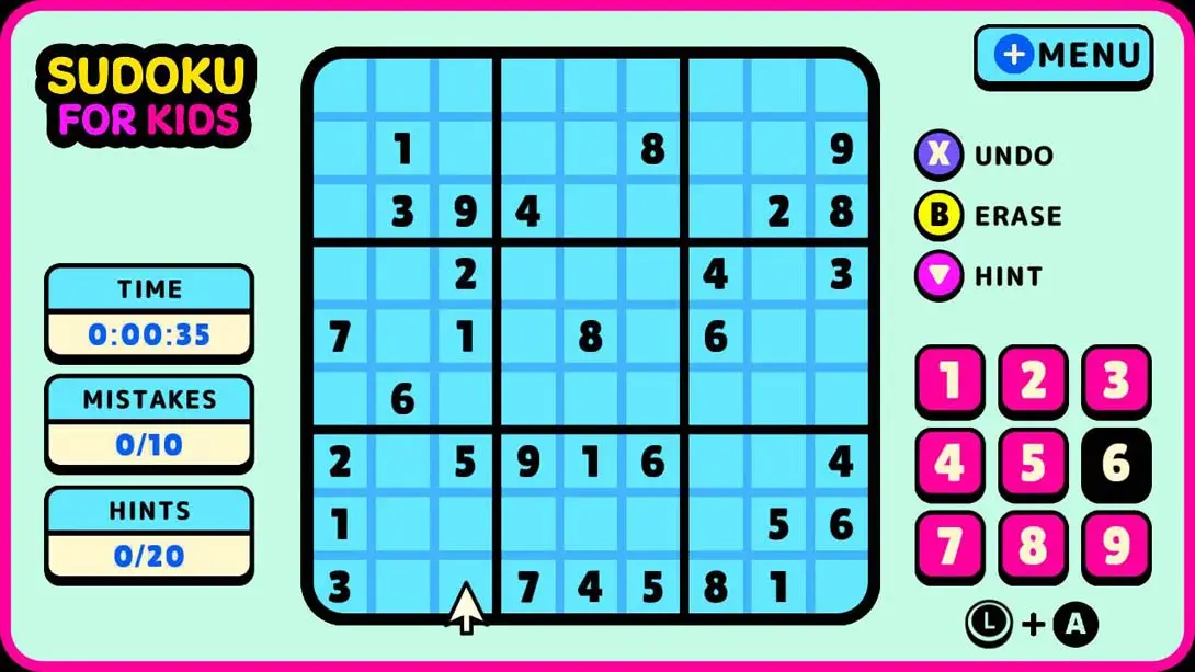 图片[1]-【美版】儿童数独 .Sudoku for Kids-游糖YoTeb