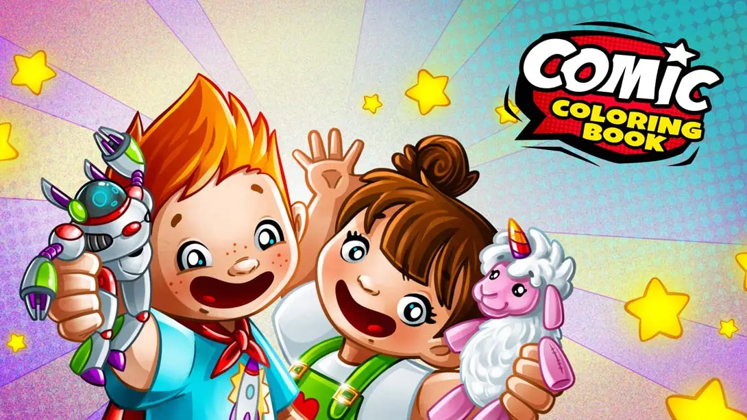 Comic Coloring Book-游糖YoTeb