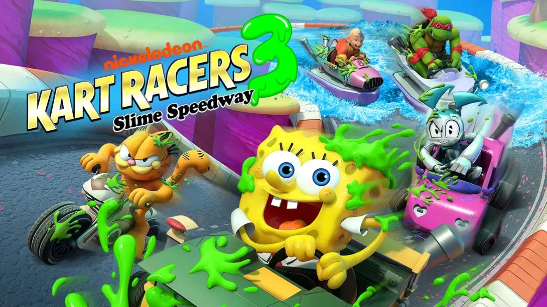 【美版】尼克卡通赛车 3:史莱姆赛道 Nickelodeon Kart Racers 3: Slime Speedway-游糖YoTeb