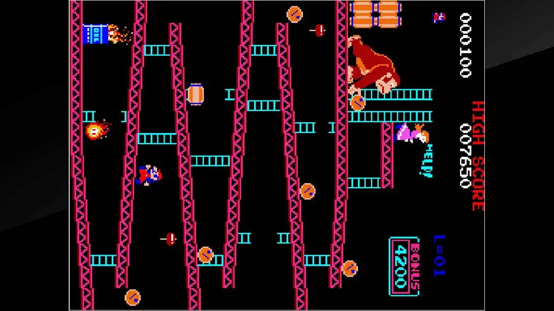 图片[4]-街机档案：大金刚 Arcade Archives DONKEY KONG-游糖YoTeb