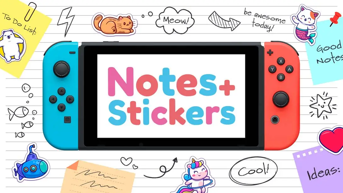 【美版】笔记+贴纸 Notes + Stickers-游糖YoTeb