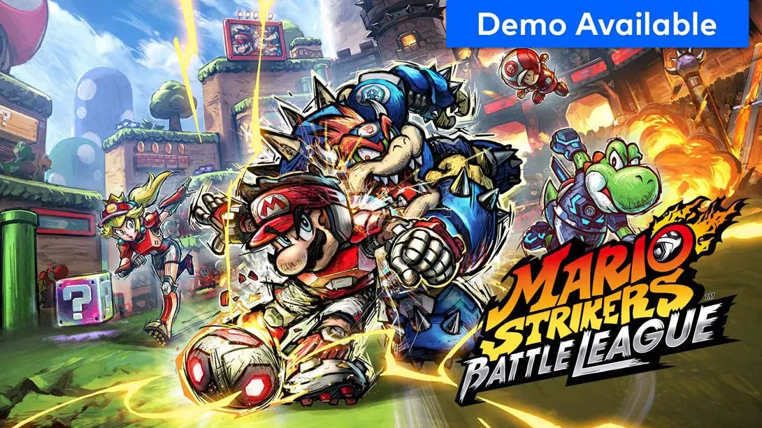 【美版】马里奥激战前锋:战斗联赛 Mario Strikers: Battle League First Kick-游糖YoTeb