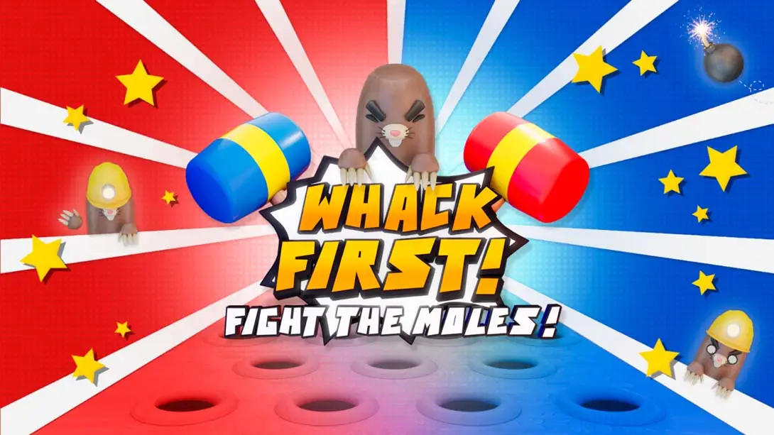 【美版】Whack first! – Fight the moles-游糖YoTeb
