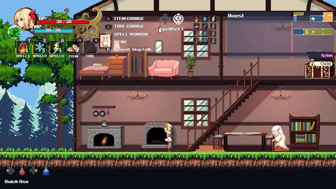 图片[1]-【美版】魔法使莉莉 魔法少女的奇境冒险 .Witchroid Vania A Magical Girls Fantastical Adventures-游糖YoTeb