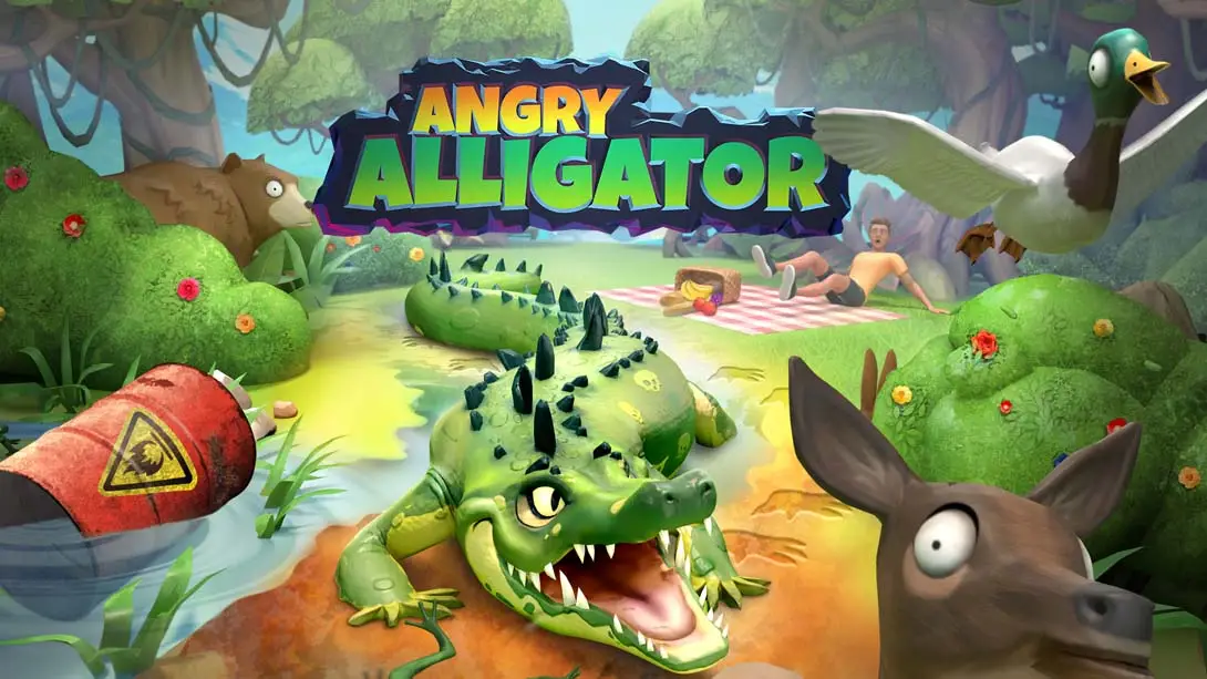 愤怒的鳄鱼 Angry Alligator-游糖YoTeb