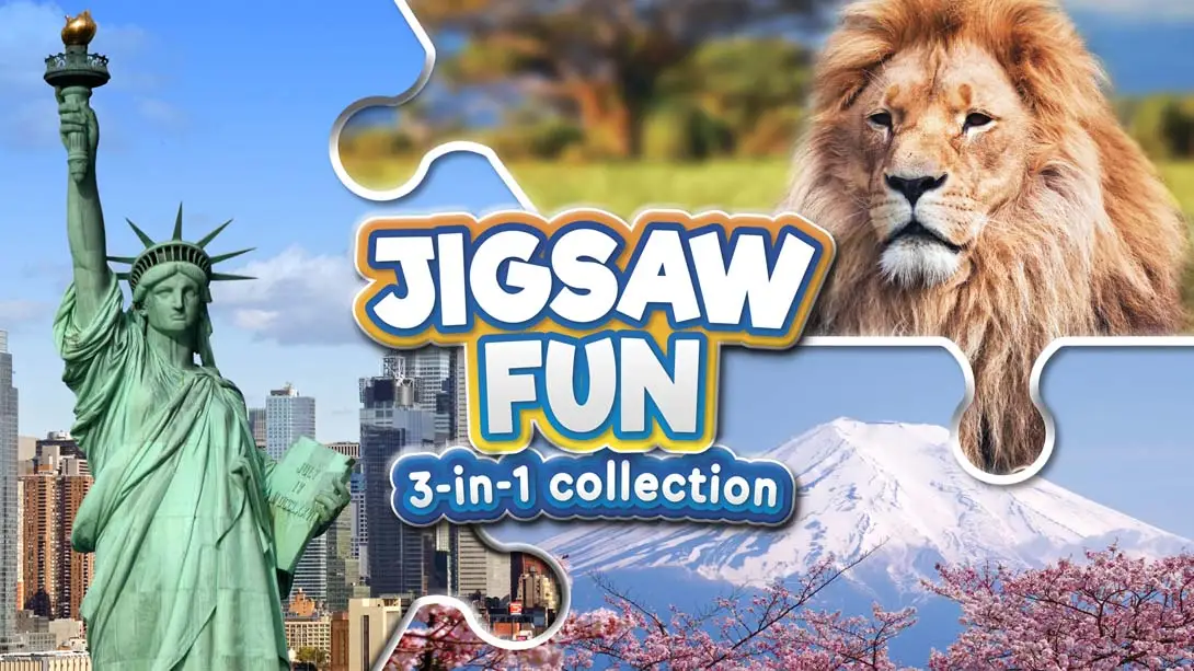 【美版】拼图游戏三合一系列 Jigsaw Fun 3-in-1 Collection-游糖YoTeb