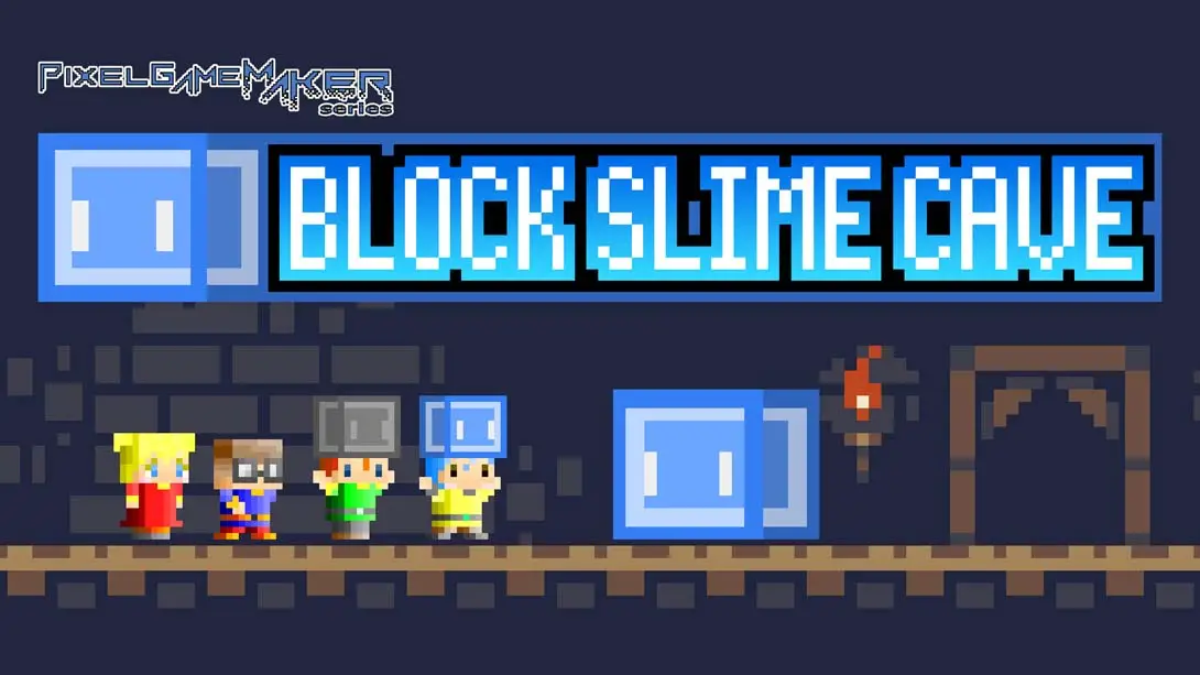 像素游戏制作者系列：BLOCK SLIME CAVE Pixel Game Maker Series BLOCK ...-游糖YoTeb
