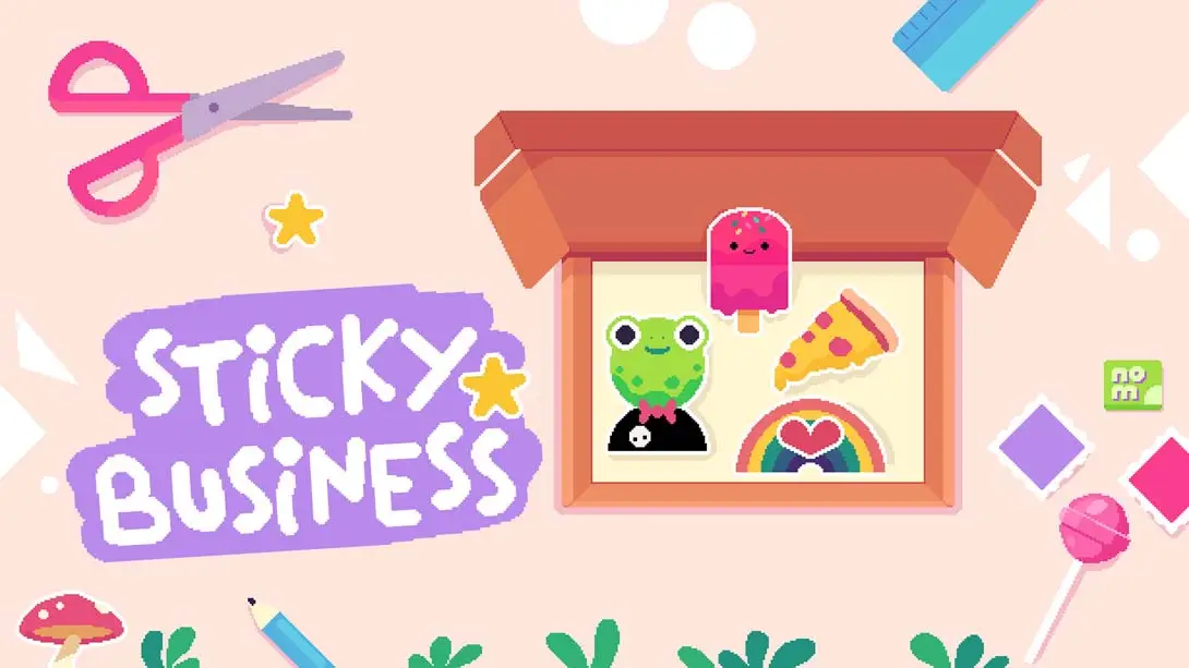 【美版】小小贴纸铺 .Sticky Business-游糖YoTeb