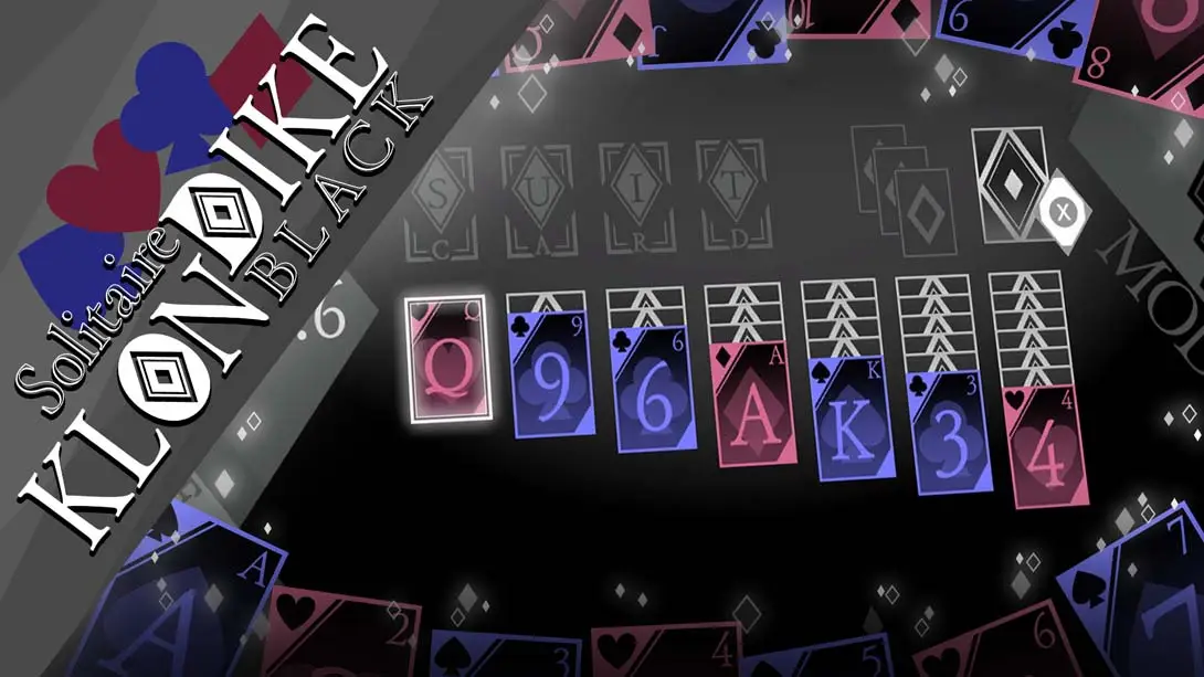 克朗代克纸牌黑 Solitaire Klondike BLACK-游糖YoTeb