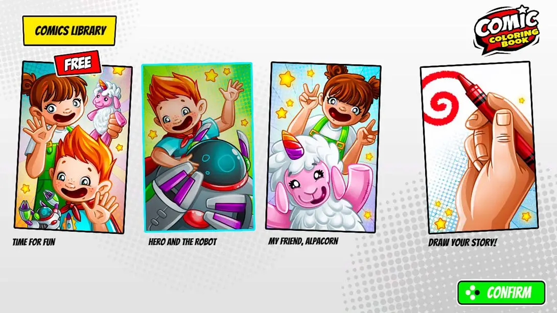 图片[5]-Comic Coloring Book-游糖YoTeb