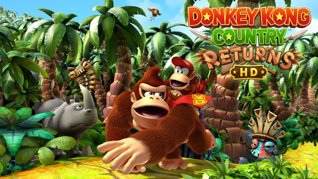 【美版】咚奇刚 归来 HD .Donkey Kong Country Returns HD-游糖YoTeb
