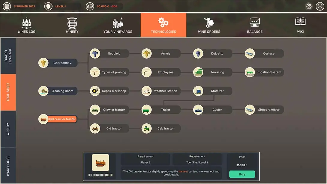 图片[4]-【美版】百日 – 酿酒模拟器 Hundred Days – Winemaking Simulator-游糖YoTeb