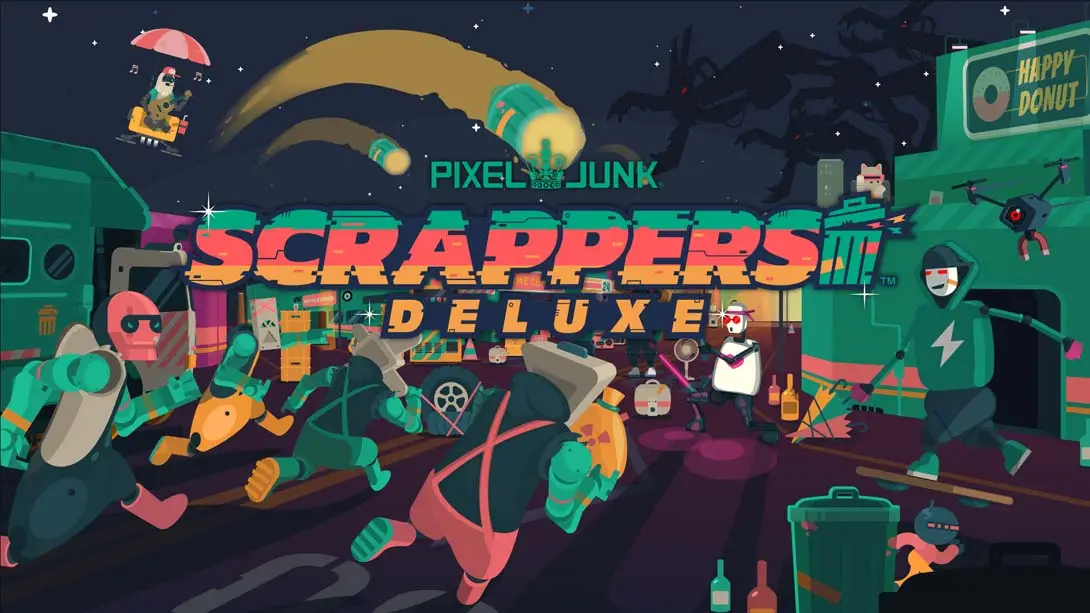【美版】像素垃圾 回收者 .PixelJunk Scrappers-游糖YoTeb