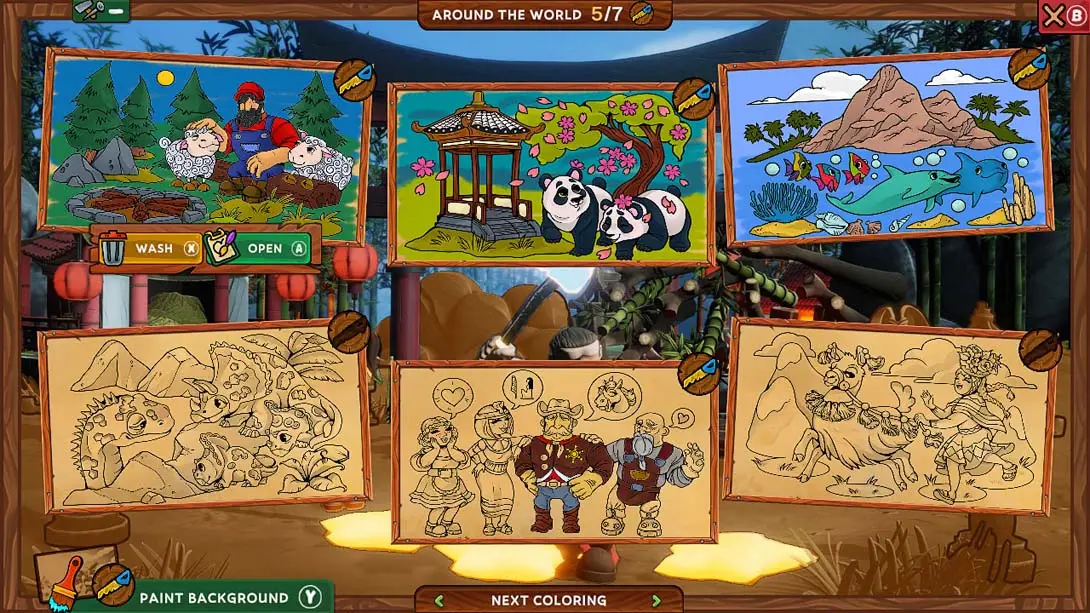 图片[6]-【美版】着色页:兰伯希尔故事 Lumberhill Tales: Coloring Pages-游糖YoTeb