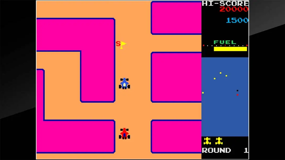 图片[1]-街机档案 NEW RALLY-X Arcade Archives NEW RALLY-X-游糖YoTeb