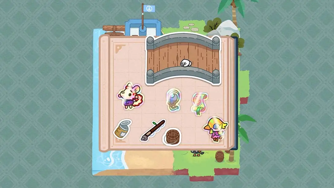 图片[4]-【美版】小小贴纸故事 .A Tiny Sticker Tale-游糖YoTeb