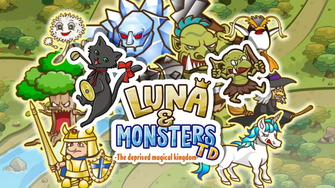 【美版】露娜与怪兽塔防 被剥夺的魔法王国 .Luna & Monsters Tower Defense -The deprived magical kingdo-游糖YoTeb