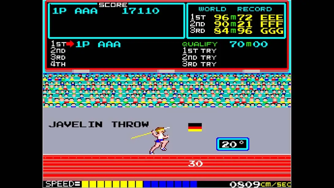 图片[5]-街机档案：田径赛 Arcade Archives TRACK & FIELD-游糖YoTeb
