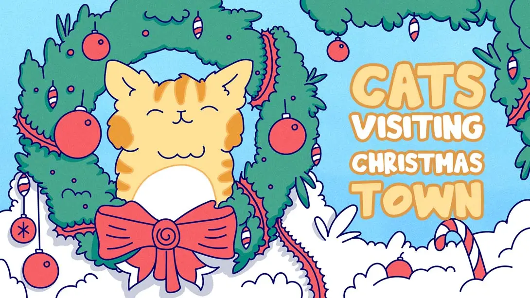 【美版】猫造访圣诞小镇 .Cats Visiting Christmas Town-游糖YoTeb