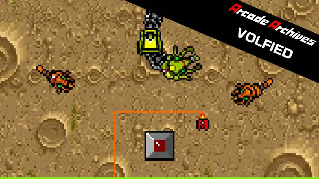 【美版】街机档案：异形天蚕变 .Arcade Archives VOLFIED-游糖YoTeb