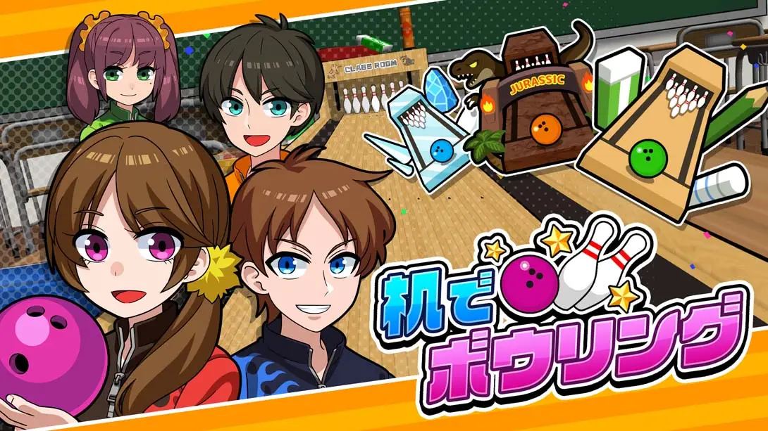 【日版】桌上保龄球.Desktop Bowling-游糖YoTeb