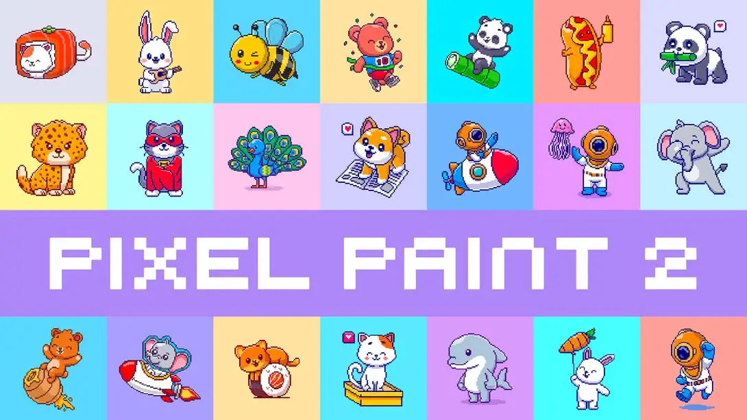 【美版】像素画2 .Pixel Paint 2-游糖YoTeb