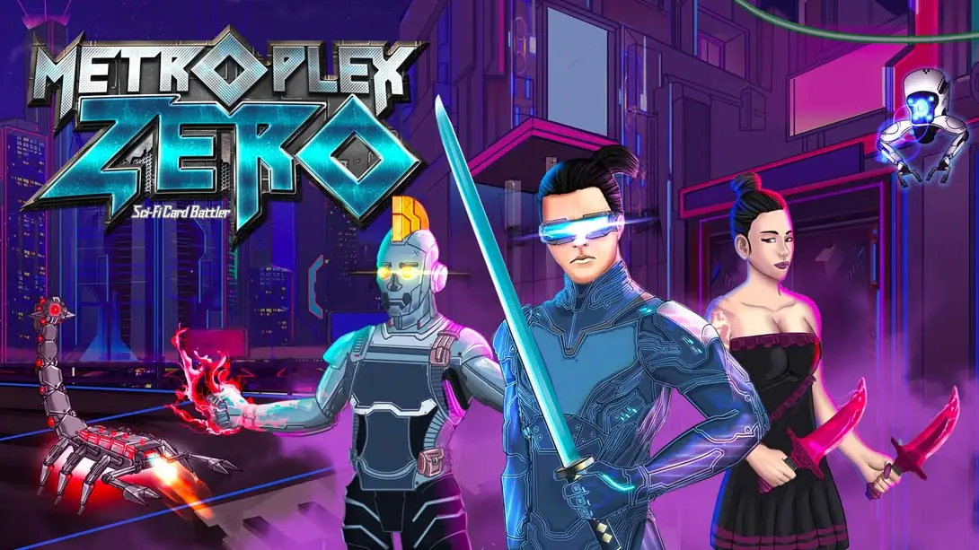【美版】都市丛零 .Metroplex Zero: Sci-Fi Card Battler-游糖YoTeb