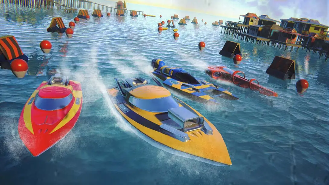 图片[5]-赛船模拟器 – 3D特技赛车驾驶船在海洋中 Race Boat Simulator – 3D Stunt Racing Driving Ship in Ocea-游糖YoTeb