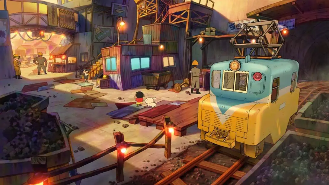 图片[1]-【港版】蜡笔小新：煤炭镇的小白 .Shin chan: Shiro and the Coal Town-游糖YoTeb