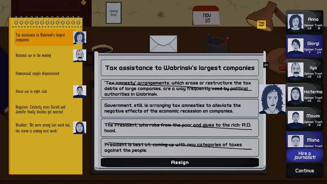 图片[3]-【美版】Editor’s Hell – Newspaper Story-游糖YoTeb