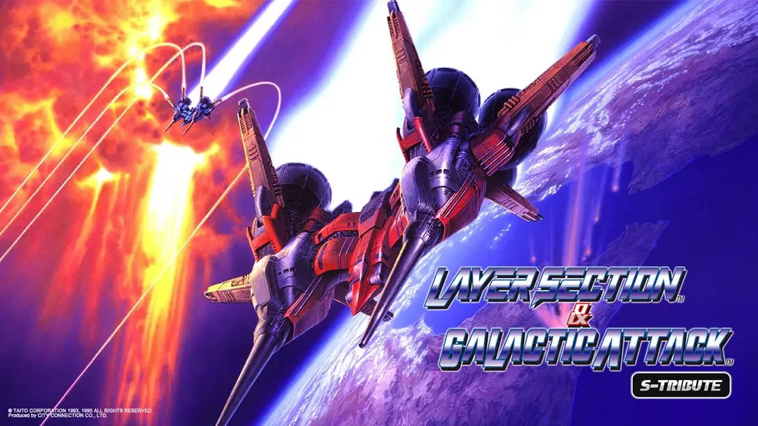 【美版】雷射战机 复刻版 Layer Section & Galactic Attack S-Tribute-游糖YoTeb