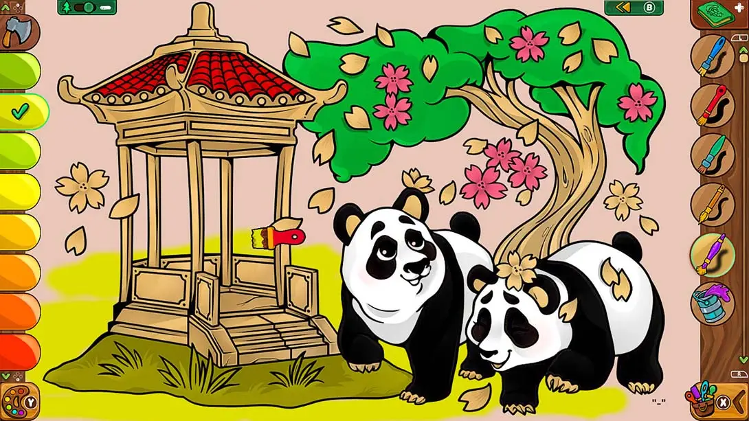 图片[2]-【美版】着色页:兰伯希尔故事 Lumberhill Tales: Coloring Pages-游糖YoTeb