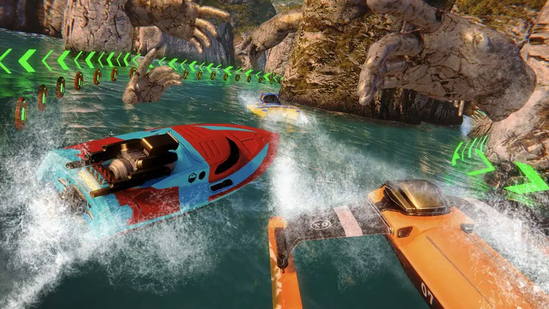 图片[3]-赛船模拟器 – 3D特技赛车驾驶船在海洋中 Race Boat Simulator – 3D Stunt Racing Driving Ship in Ocea-游糖YoTeb