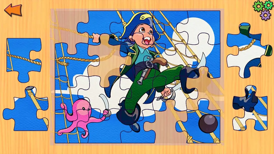图片[6]-适合儿童和幼儿的教育冒险学习儿童益智游戏Pirates Jigsaw Puzzle – Education Adventure Learning Childre-游糖YoTeb