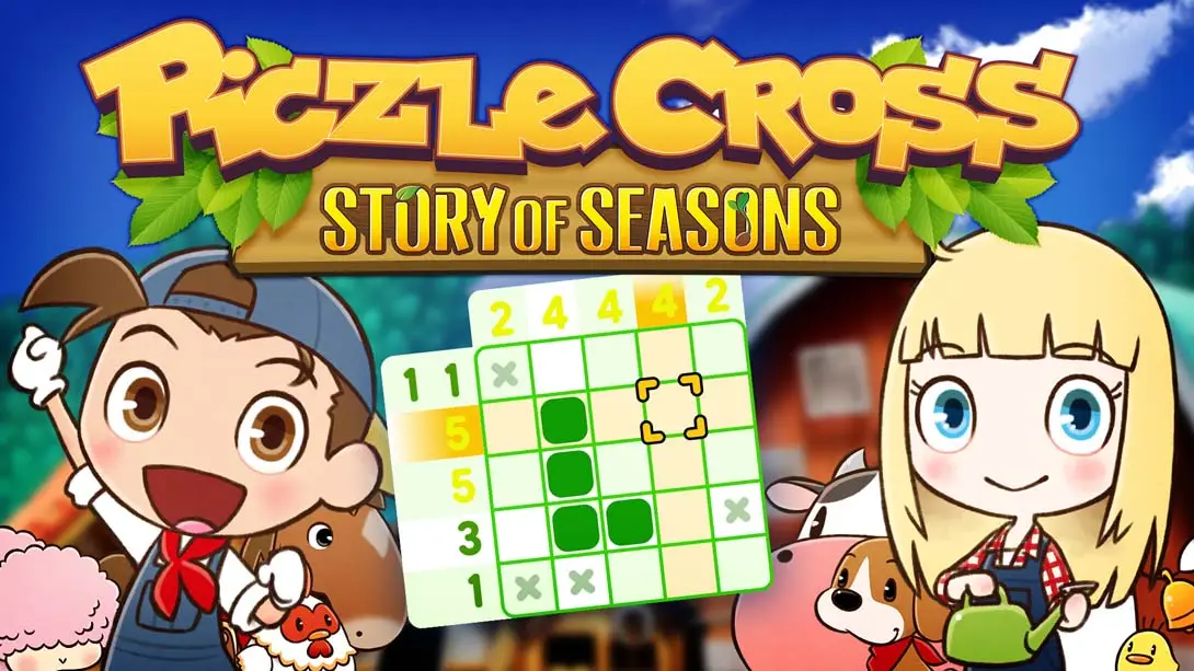 【美版】绘图方块 牧场物语 .Piczle Cross Story of Seasons-游糖YoTeb