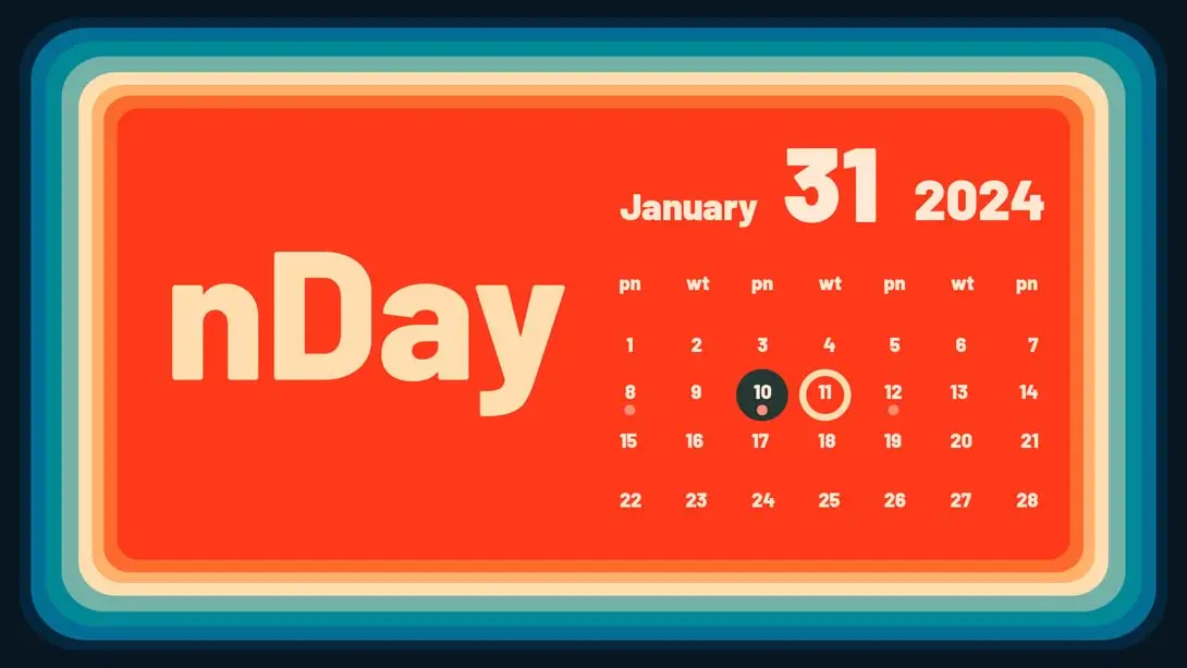 【美版】N日历 .nDay-游糖YoTeb