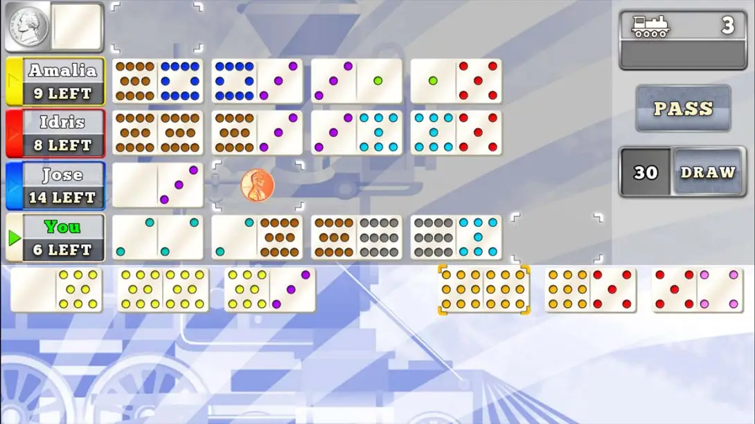 图片[2]-墨西哥货车多米诺骨金牌 Mexican Train Dominoes Gold-游糖YoTeb