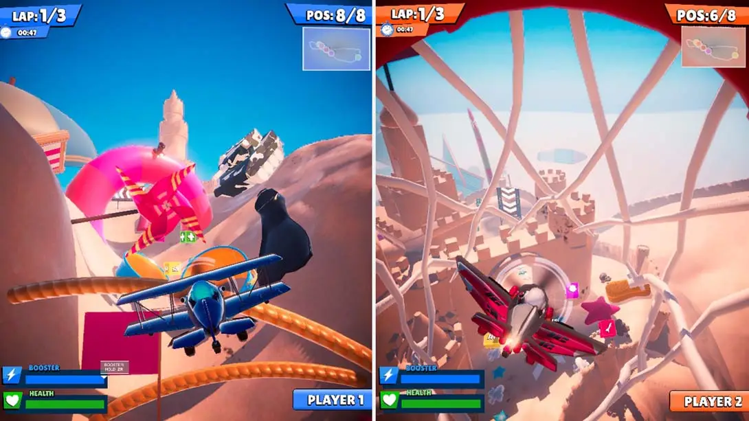 图片[1]-【美版】飞机比赛模拟器- 2 Airplane Race Simulator – Multiplayer Games-游糖YoTeb