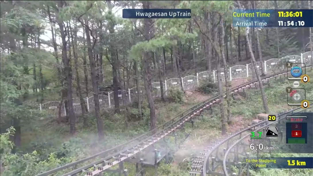 图片[2]-【美版】韩国单轨列车全景线 华盖山 .Korean Monorail Panorama Line Hwagaesan-游糖YoTeb